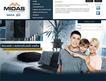 Tablet Screenshot of grupomidas.com.br